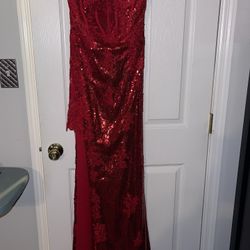 Strapless Prom Dress Size 10