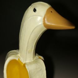Banana Duck Statue