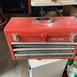 Craftsman Top Chest And 3 Draws Tool Box 