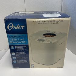 Oster Breadmaker Machine Express baker 2 LB Pound Mixer Programmable CKSTBRTW20