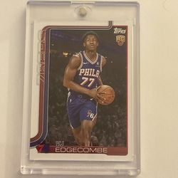 Vj Edgecombe  Rookie Card 