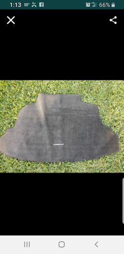 Black 2003-2008 Toyota COROLLA trunk carpet!