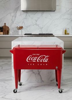 ‼️Rare Coca-Cola Rolling Metal COOLER ‼️ PLEASE, check my other listings and FOLLOW