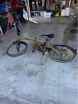 Citizen Bike 16” 6-speed folding bike with steel frame