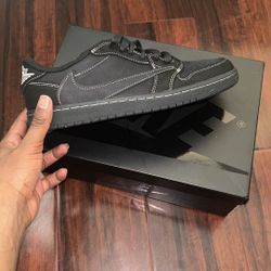 Jordan 1 Retro Low OG SP Travis Scott Black Phantom 