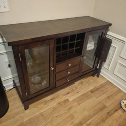Home Bar with Wine Rack