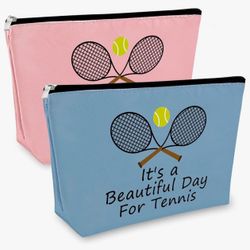 Tennis Lover Gift, 4 cosmetic/travel bags
