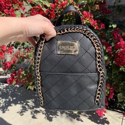 NEW Black Mini Backpack Mochila By Bebe