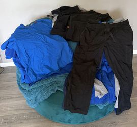 Male XLarge Large Scrub Tops And Bottoms
