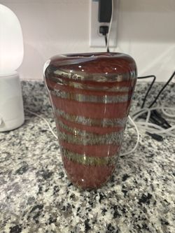 Decorative Glass Vase (Custom Made)