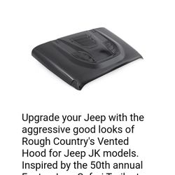 Hood 2007 2018 Jeep Hood Fiberglass 