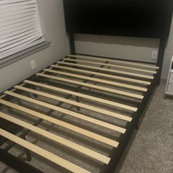 Queen Bed Frame with box frame included 