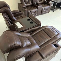 Color Options Fast Delivery Electric Recliner Sofa, Loveseat ⭐$39 Down Payment with Financing ⭐ 90 Days same as cash