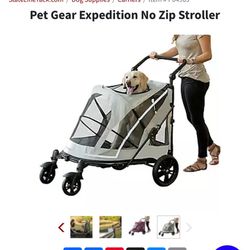 Pet Gear Expedition No Zip Extra Large Pet Stroller
