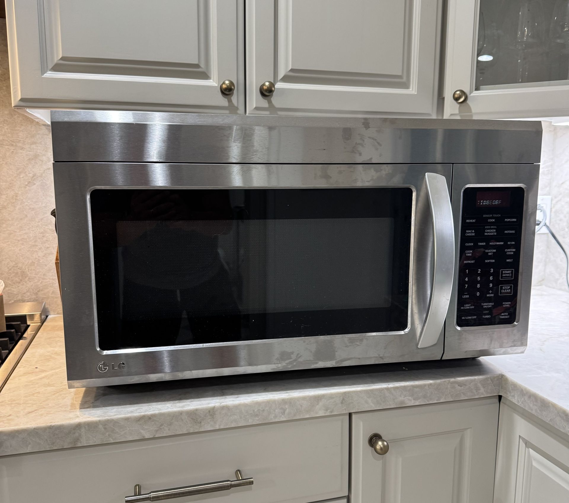 Over-the-Range Microwave – Built-In, Stainless Steel