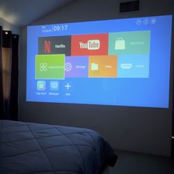 Portable Projector w/ Remote