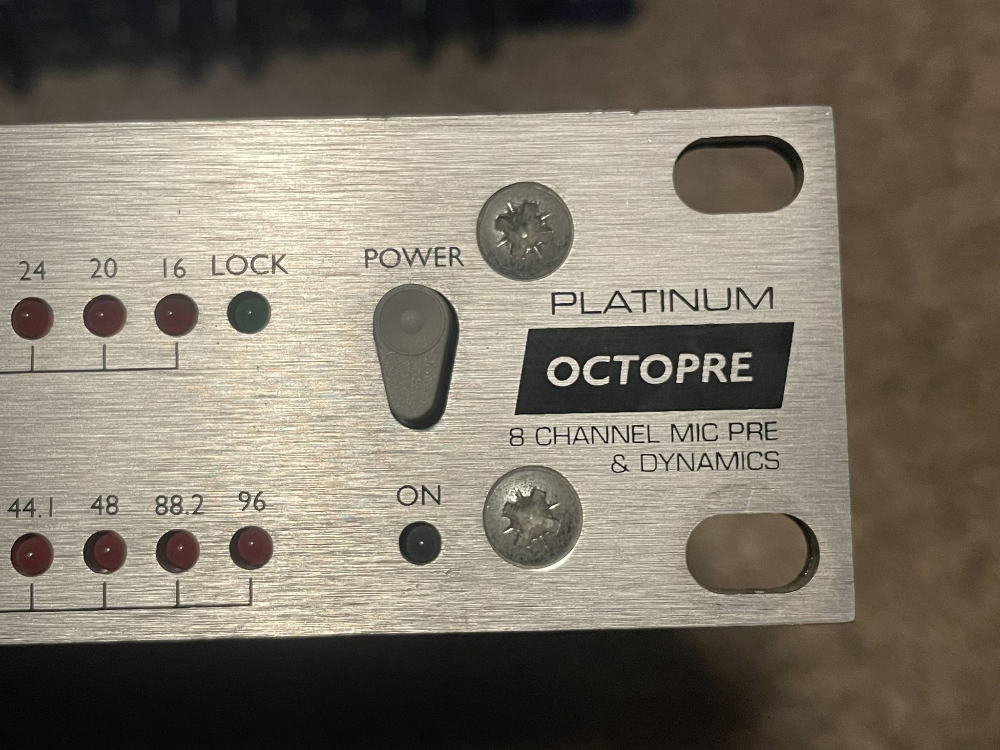 Focusrite Platinum Octo pre Outboard Studio Rack Mic Preamp
