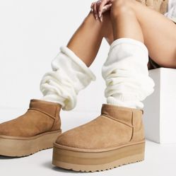 UGG Classic Ultra Mini platform boots in chestnut