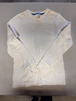 Cherokee White Thermal Long Sleeve Shirt