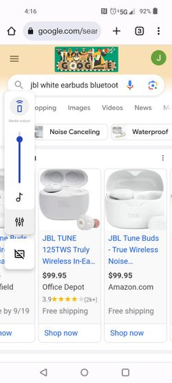 JBL Bluetooth Earbuds