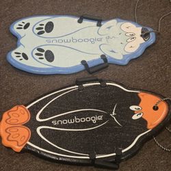 2-Snowboogie Snow Sleds