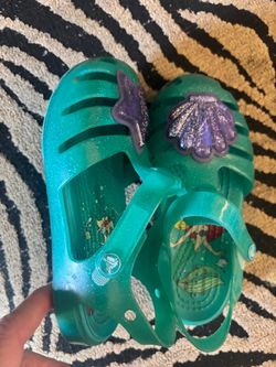 Disney Little Mermaid Croc Sandals