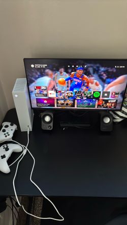 Xbox series s setup.