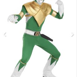 Men’s Green Power Ranger Costume