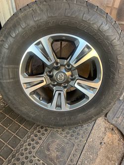 Toyota Tacoma RIMS AND TIRES