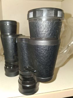Black Compact Binoculars