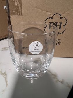 New in box princess house small cup glass