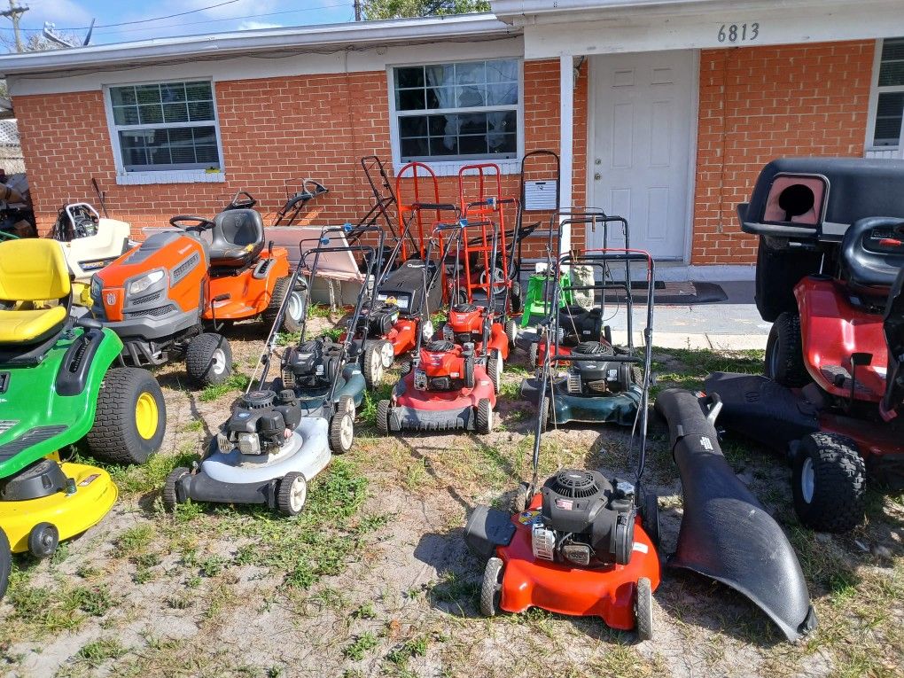 Ridings and Mowers For Sale