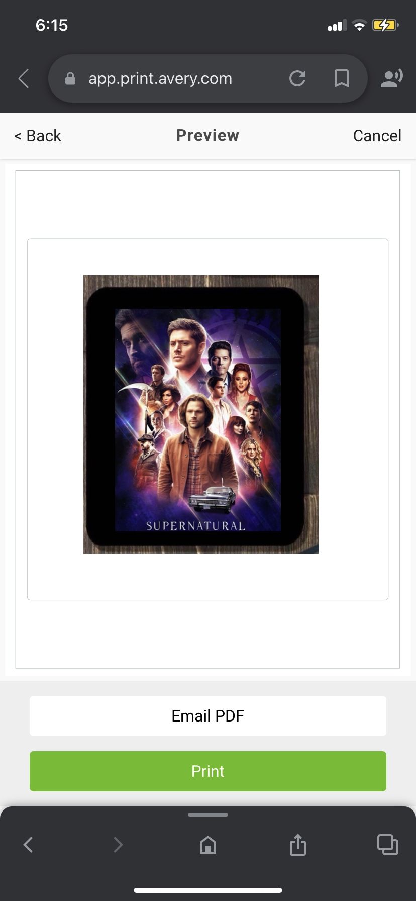 Supernatural Mouse Pad 