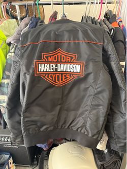 Harley Davidson bomber jacket