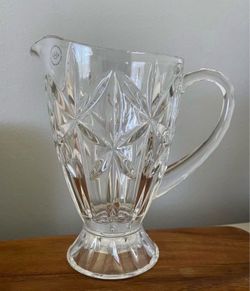 Lenox Pitcher Shooting Star Full Lead Crystal 40oz