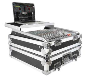 ProX XS-19MIXLT 10U Top Mount 19" Slanted Mixer Case