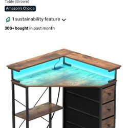 Corner Desk With Drawers