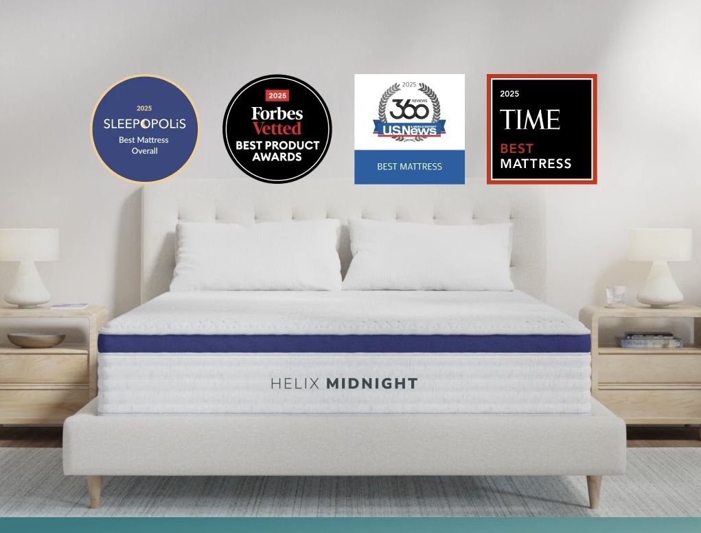 Queen size Helix midnight mattress