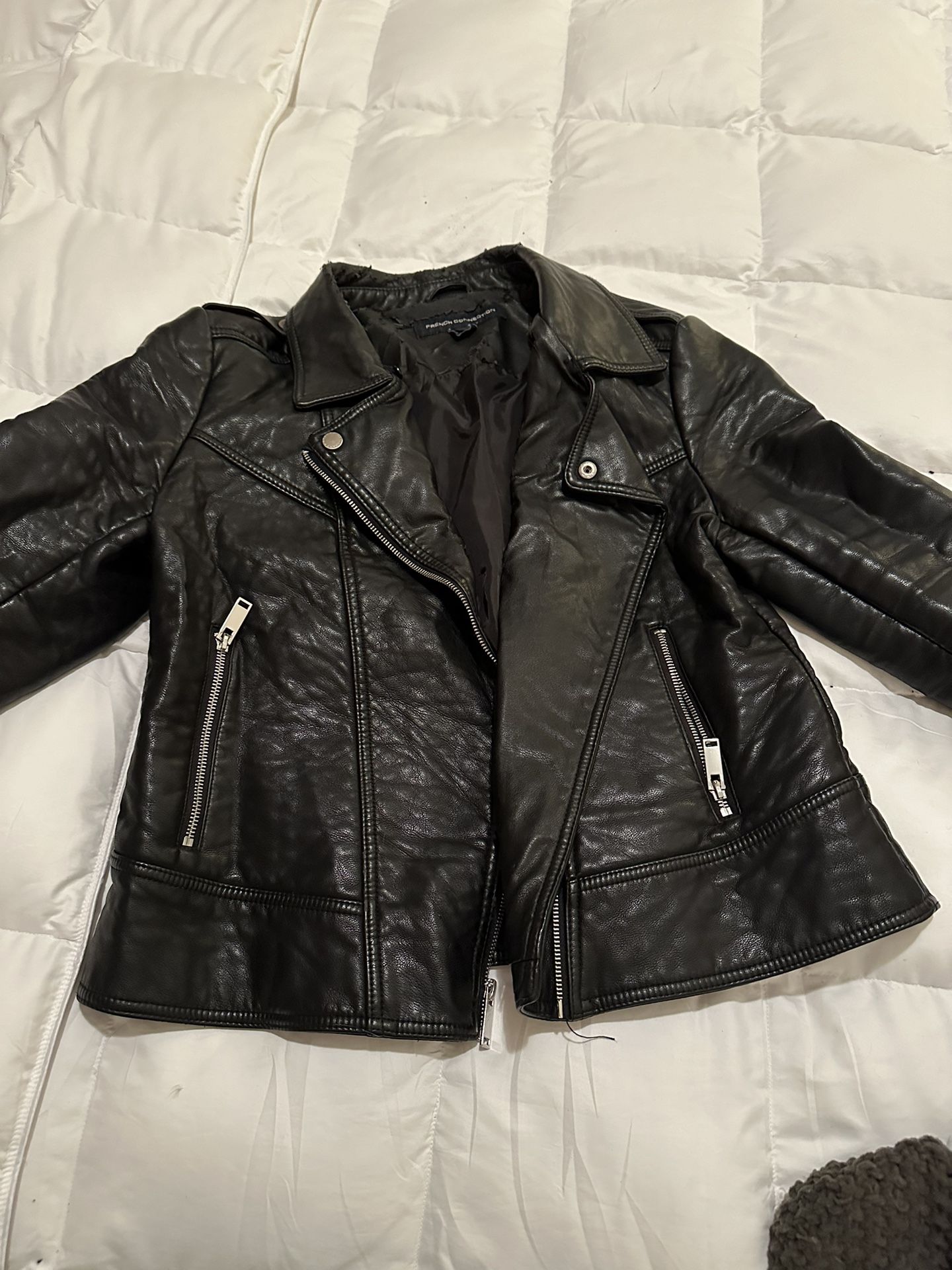 Leather jacket