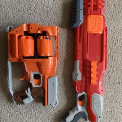Nerf Mega Doublebreach And Flipfury