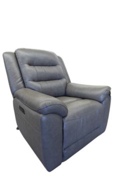 Mason Leather Power Recliner Sofa Chair with Power Headrest