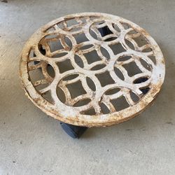 Off-White Plant Caddy 12”x12”x2.7”