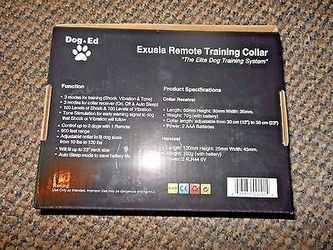 Exusia remote cheap training collar