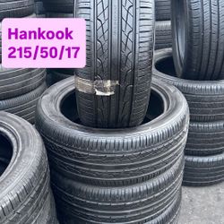 215/50/17 Hankook Semi New All Four 98 % TREAD LIFE | ❗Ask For Availability / Pregunta Por Disponibilidad ❗|