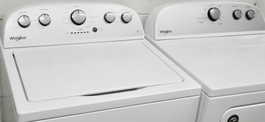 Whirlpool Super Capacity Washer And Dryer Matching Set Warranty Included Delivery Available