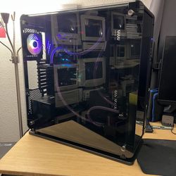 BEAST Custom Built Gaming PC / Fully Custom Liquid Cooling Loop / Intel Core i7 8700K / 16GB DDR4 RAM / GTX 1080 Ti 11GB GPU / 512GB NVMe / WiFi