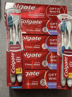 Colgate Optic White Bundle 