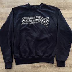 Champion Eco Authentic Navy Sweatshirt Men's Size S Do More Of What Makes You Happy