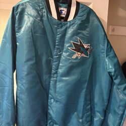 Starter San Jose Sharks Size Xtra Large In Really Good Condition 