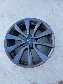 Single (1) 20" x 8.5" Tesla Model 3 2018 2019 2020 2021 Factory OEM Wheel Rim
